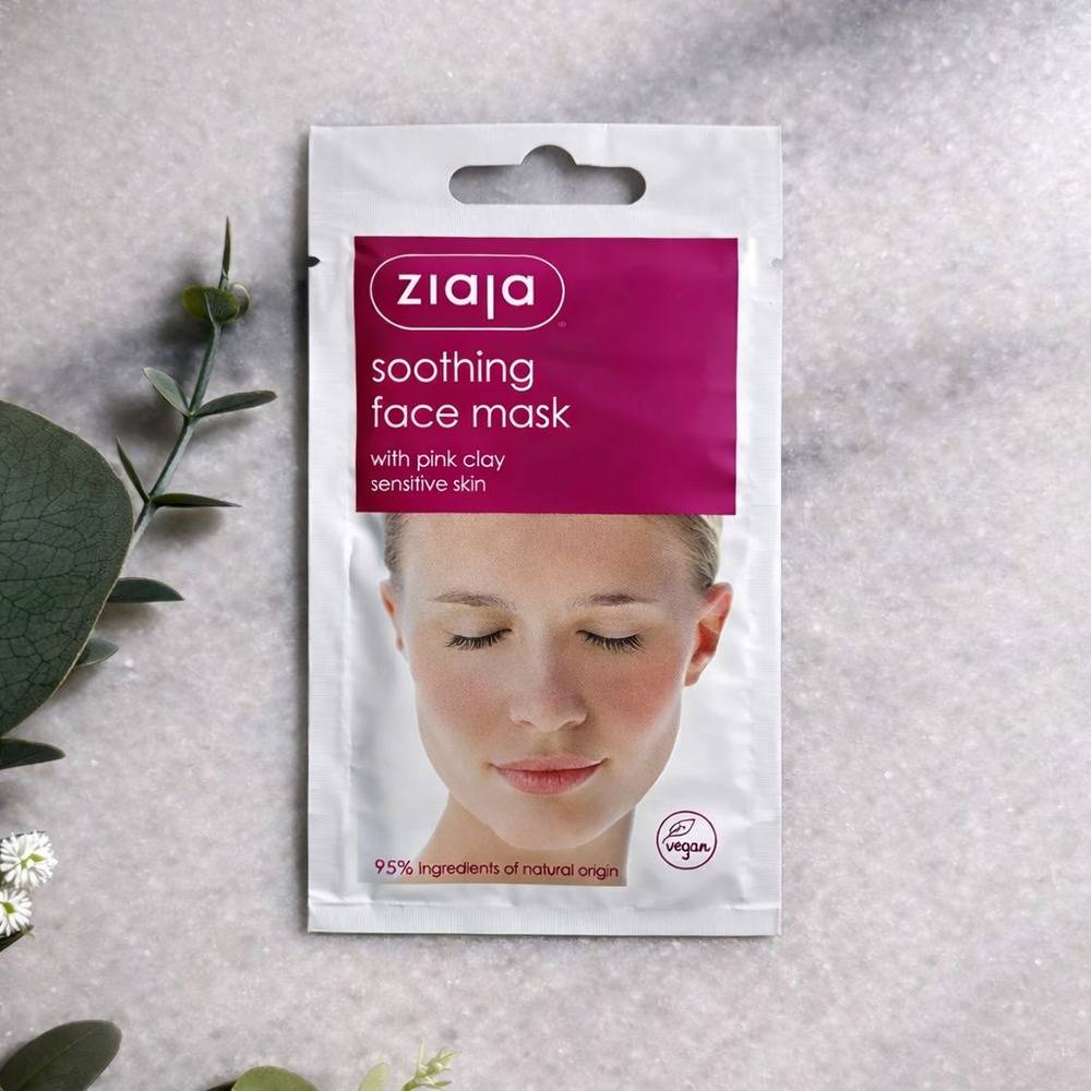 Masque apaisant à l'argile rose 7ml - ZIAJA