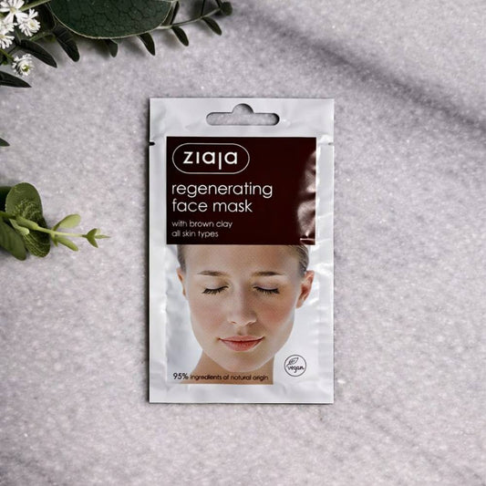 Masque régénérant à l'argile brune 7ml - ZIAJA